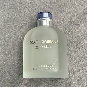 Dolce & Gabbana Light Blue Fragrance with Navy Cap
